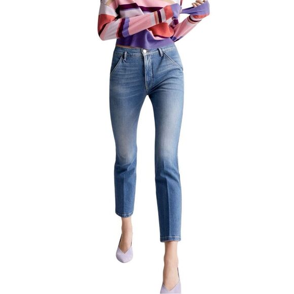 FRAME Le Slender Straight Leg Jeans in Thistle 28 - Picture 11 of 11